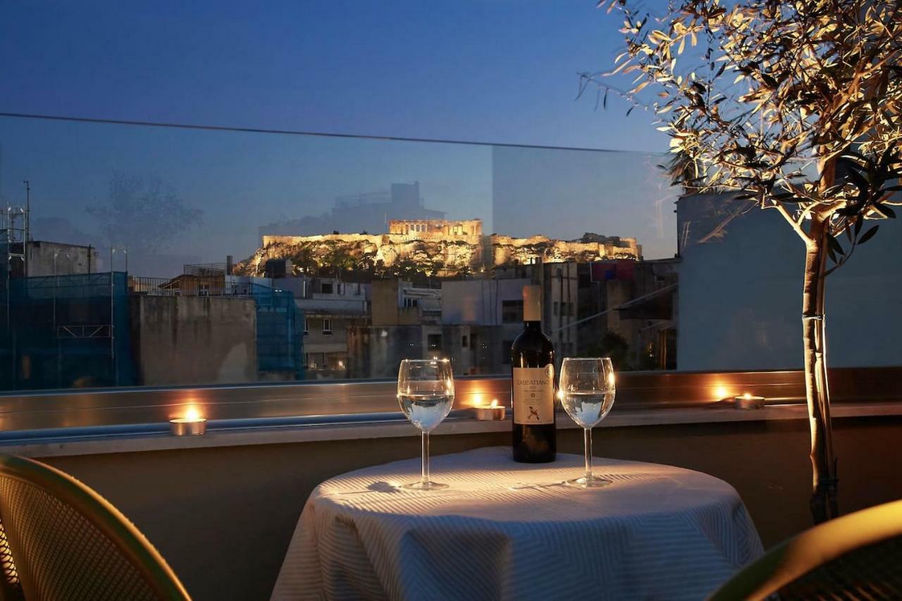 Spacious Suite W. Huge Balcony + Acropolis View Athene Buitenkant foto
