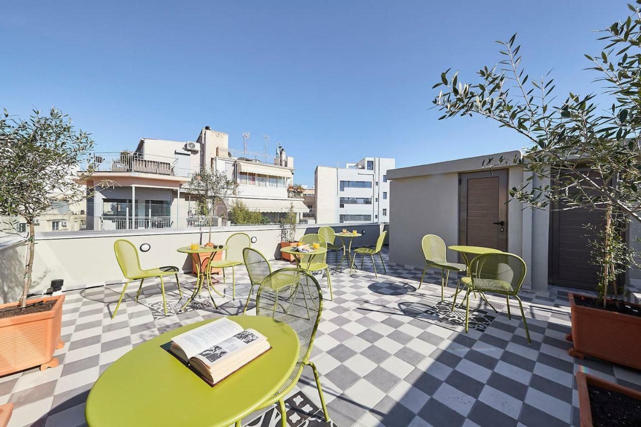 Spacious Suite W. Huge Balcony + Acropolis View Athene Buitenkant foto