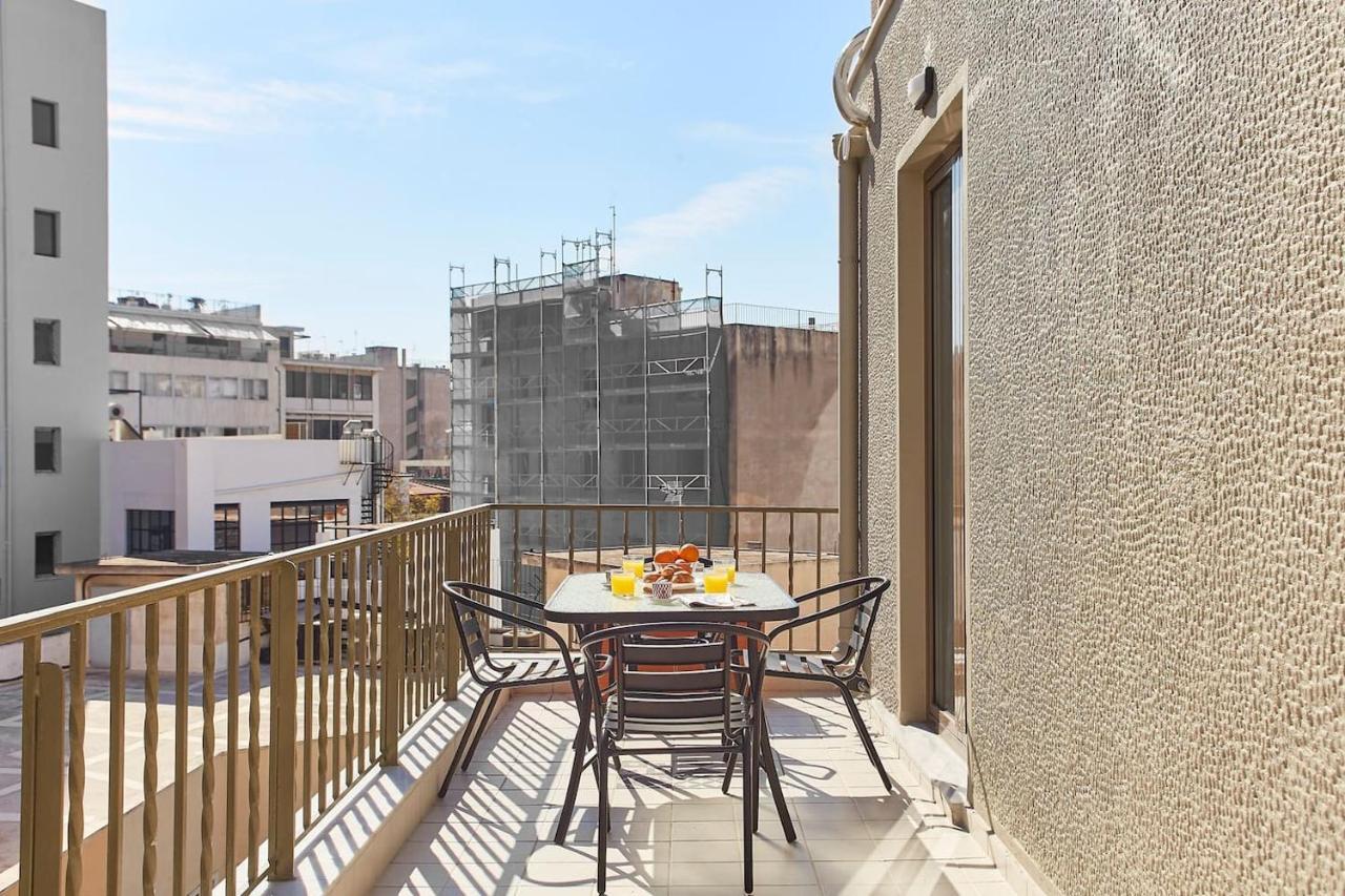 Spacious Suite W. Huge Balcony + Acropolis View Athene Buitenkant foto